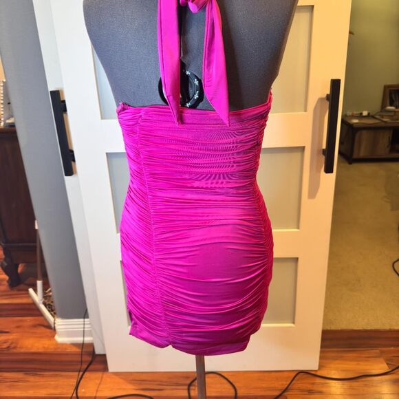 Bebe Women's‎ Pink Dress XS - Picture 4 of 7